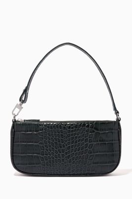 Rachel Bag in Croco Embossed Leather