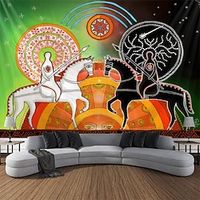 Slavic Mythology Art Religious Art Hanging Tapestry Wall Art Large Tapestry Mural Decor Photograph Backdrop Blanket Curtain Home Bedroom Living Room Decoration Lightinthebox - thumbnail
