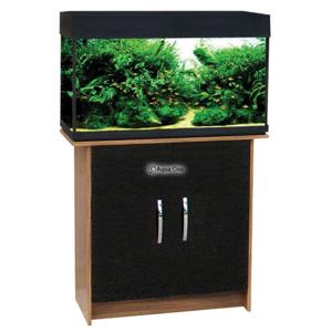 Aqua One Aquavogue 135 Aquarium Set 135L 80Wx42Dx50Cm Black Only Aquarium - Cabinet Sold Separately