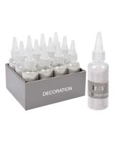 Homesmiths Christmas White Glitter Homesmiths Christmas White Glitter