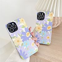 Phone Case For Apple Back Cover iPhone 12 Pro Max 11 SE 2020 X XR XS Max 8 7 Shockproof Dustproof Cartoon Flower TPU Lightinthebox - thumbnail