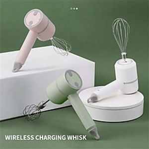 Home Wireless Charging Handheld Electric Whisk Mini High Power Mixer Whisk Beat Baking Mixer Lightinthebox