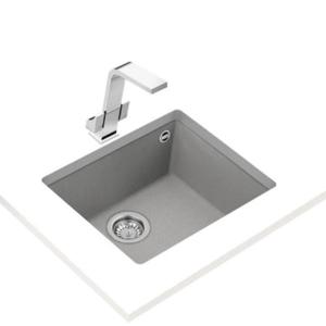 TEKA |SQUARE 50.40 TG SG| Undermount Tegranite Sink with one bowl