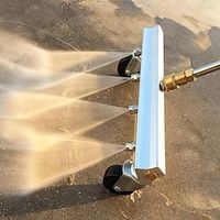 Multifunctional 4 Nozzle High Pressure Washer 4000 PSI Water Broom Cleaner Road Washer Lightinthebox - thumbnail