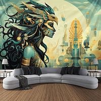 Egyptian Religious Art Hanging Tapestry Wall Art Goddess Mythology Large Tapestry Mural Decor Photograph Backdrop Blanket Curtain Home Bedroom Living Room Decoration Lightinthebox - thumbnail