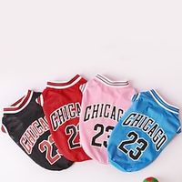 Dog Cat Vest Cute Adorable Elegant Dailywear Casual Daily Dog Clothes Puppy Clothes Dog Outfits Breathable Black Rosy Pink Pearl Pink Costume for Girl and Boy Dog Fabric XS S M L XL XXL miniinthebox - thumbnail