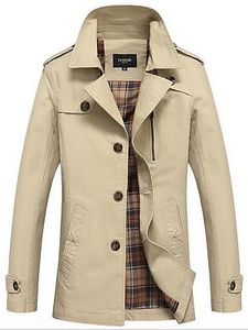 Men Lapel Single Breasted Pocket Jacket