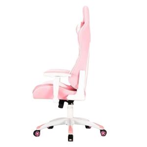 Meetion Gaming Chair-16 White & Pink