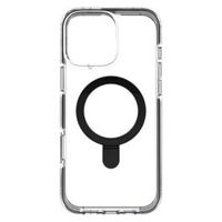 ZAGG Santa Cruz Snap with Ringstand for iPhone 16 Pro Max MagSafe Wireless Charging Compatible Case Black (ZAG CASE SC iP16 PM BLK)