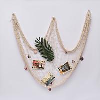 Hanging Ornaments Mediterranean Decorative Fishing Net Thick Line Hemp Rope Shell Net Photography Props Kindergarten Background Wall Lightinthebox