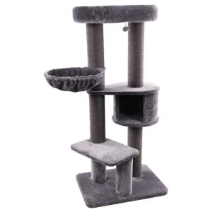 Flamingo Eiko Grey Cat Scratching Tree 100X73.5X164cm