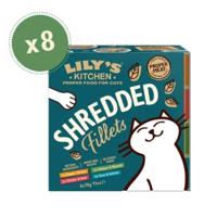 Lily's Kitchen Shredded Fillets Multipack Wet Cat Food 8X70G