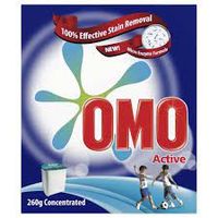 Omo Active Laundry Detergent Powder 260gm - thumbnail