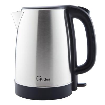 Midea 1.7 Liters Cordless Electric Kettle, Stainless Steel, Silver - MK17S32A2