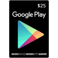 USA Google Play Cards - $25 USA Google Play Cards - $25