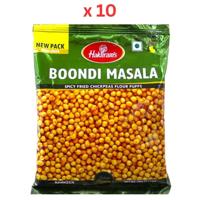 Haldirams Masala Boondi Namkeen - 200 Gm - Pack Of 10 Haldirams Masala Boondi Namkeen - 200 Gm - Pack Of 10