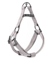 Helepet Adjustable Plain Dog Harness Grey Medium