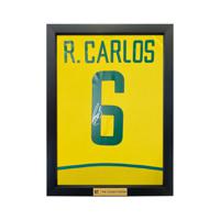 The Collect Room Roberto Carlos Signed Brazil 2001 National Team