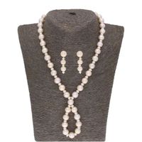 Sri Jagdamba Pearls Anahita 1 Line Pearl Set - JPSEP-20-278 - thumbnail