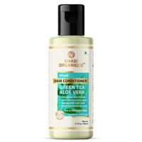 Khadi Organique Greentea Aloevera Hair Conditioner (SLS & Paraben free) 210ml