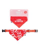 Core Reversible Bandana I Love Attention Core Reversible Bandana I Love Attention