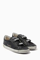 Old School Sneakers with Leather Star in Leather Old School Sneakers with Leather Star in Leather