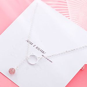 yongcheng 925 silver strawberry crystal ins wind bracelet female recruit peach blossom cat korean version of simple and fresh students mori girlfriends Lightinthebox