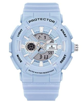 Astro Kids J9302 Movement Watch, Analog-Digital Display and Polyurethane Strap - A23818-PPLL, Light Blue Astro Kids J9302 Movement Watch, Analog-Digital Display and Polyurethane Strap - A23818-PPLL, Light Blue