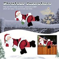 1pc Festive Gnome House - Perfect for Outdoor Christmas Decorations miniinthebox - thumbnail