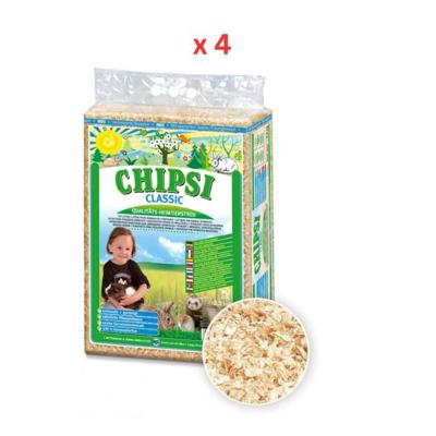 Chipsi Classic Small Animal Litter 3.2Kg Pack Of 4