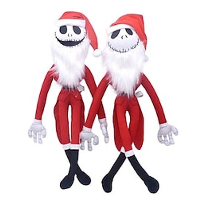 The nightmare before christmas 8-inch Sitting And Standing Halloween Christmas Funny Pumpkin Jack Head Plush Doll Lightinthebox