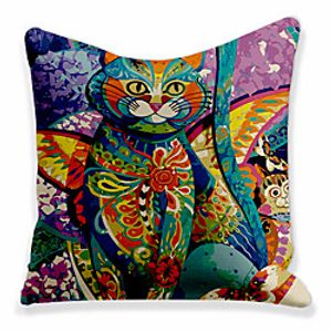 Double Side Cushion Cover 1PC Soft Decorative Square Throw Pillow Cover Cushion Case Pillowcase for Sofa Bedroom Superior Quality Machine Washable Lightinthebox