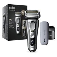 Braun Series 9 Pro 9477CC Wet & Dry Shaver With 5-in-1 Smartcare Center & Powercase Silver - thumbnail