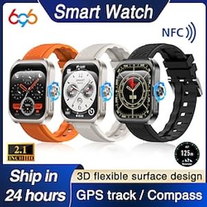 696 Z88PRO Smart Watch 2.1 inch Smartwatch Fitness Running Watch Bluetooth Pedometer Call Reminder Sleep Tracker Compatible with Android iOS Women Men Hands-Free Calls Message Reminder Always on Lightinthebox