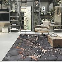 Abstract Marble Pattern Area Rug Non Slip Floor Mat Bedside Livingroom Bedroom Indoor Outdoor miniinthebox - thumbnail