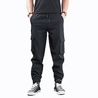 Men's Hiking Pants Trousers Hunting Pants Tactical Cargo Pants Dust Proof Quick Dry Breathable Wearproof Fall Spring Summer Solid Colored for Black Army Green Grey M L XL XXL XXXL Lightinthebox - thumbnail