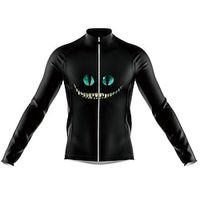 Men's Cycling Jersey Long Sleeve Bike Jersey with 3 Rear Pockets Mountain Bike MTB Road Bike Cycling Cycling Breathable Ultraviolet Resistant Quick Dry Black Polyester Sports Clothing Apparel Lightinthebox - thumbnail