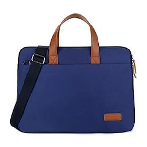 Laptop Briefcases 13.3 14 15.6 inch Compatible with Macbook Air Pro, HP, Dell, Lenovo, Asus, Acer, Chromebook Notebook Waterpoof Shock Proof Oxford Cloth for Travel Colleages  Schools miniinthebox