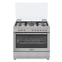 Whirlpool Freestanding 5 Burner Gas Cooker 90x60cm | WM9GC1KCX/MEA