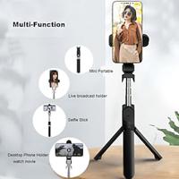 Selfie Stick Bluetooth Extendable Max Length 57 cm For Universal Android / iOS Universal Lightinthebox