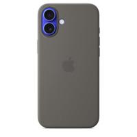 Apple iPhone 16 Plus Silicone Case with MagSafe - Stone Gray - thumbnail