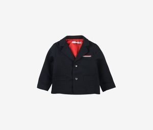 Little Boys Front Pocket Suit  Navy Blue