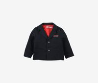 Little Boys Front Pocket Suit  Navy Blue - thumbnail