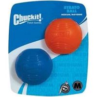 Petmate Chuckit! Strato Ball Medium 2 Pack Toy