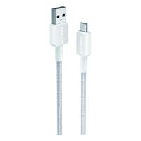 Anker 322 USB-A to USB-C Cable (Braided 3ft - White