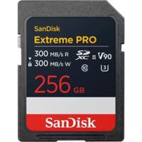 SanDisk 256GB Extreme PRO SDXC UHS-II Memory Card - C10, U3, V90, 8K, 4K, Full HD Video, SD Card (SDSDXDM-256G-GN4IN)