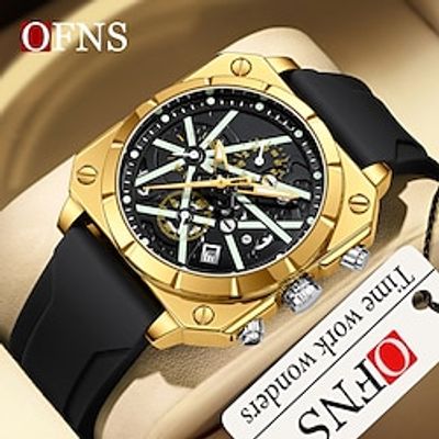 Men Quartz Watch Luxury Fashion Casual Business Luminous Calendar Chronograph Waterproof Silicone Watch Lightinthebox