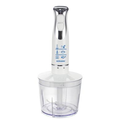 Sonashi 4-In-1 Hand Blender With Calibrated Beaker Chopper And Whisk 700 Ml 600 W Black - SHB-187JCW
