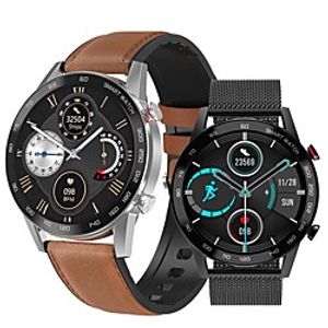 DT NO.1 DT95 Smartwatch Fitness Running Watch Bluetooth Pedometer Call Reminder Activity Tracker Waterproof Touch Screen Heart Rate Monitor IP 67 45mm Watch Case for Android iOS Men Women / Sports miniinthebox