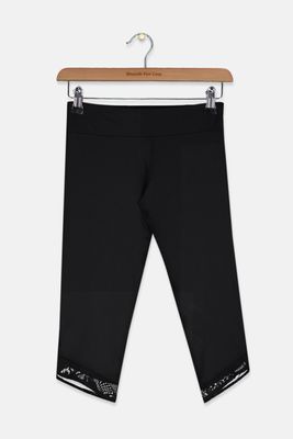 Kids Girl Active Tight Black Kids Girl Active Tight Black